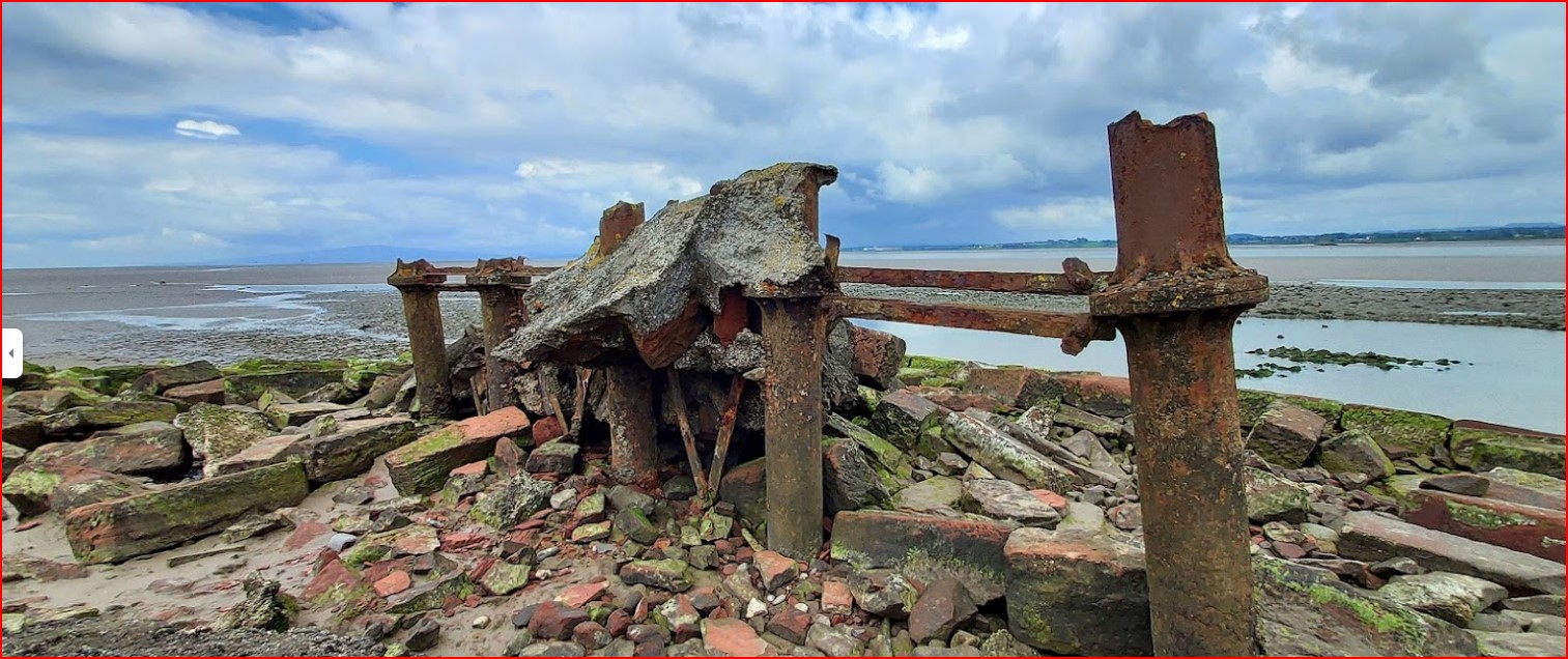 Railway over the Solway Firth Dovenby Village