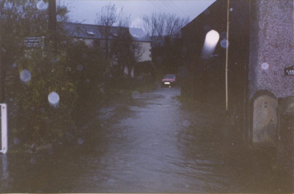 1999 Nov Dovenby Road Flooded Outside Lanefoot Dovenby Cottage