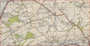 1947 OS map Broughton Dovenby Tallentire colliery and railway locations