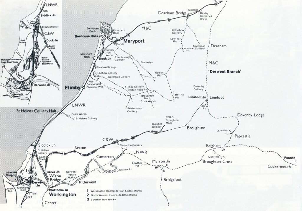 Rail Routes West Cumberland Kirkman Zeller P22